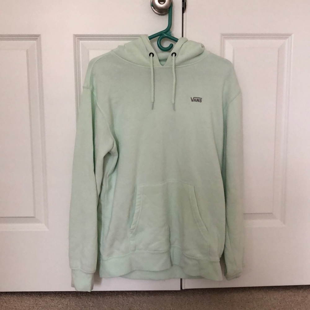 VANS LIGHT GREEN SWEATSHIRT